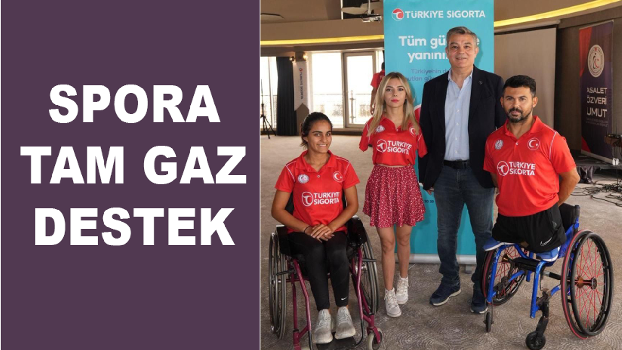 Türkiye Sigorta’dan Türk sporuna tam gaz destek