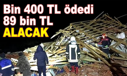 TARSİM 'e Bin 400 TL ödedi 89 Bin TL alacak