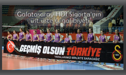 Galatasaray HDI Sigorta’nın üst üste 6. galibiyeti