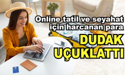 Online tatile harcanan para dudak uçuklattı