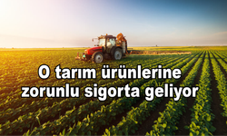 O tarım ürünlerine zorunlu sigorta geliyor