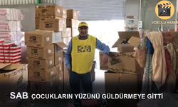 SAB çocukların yüzünü güldürmeye gitti