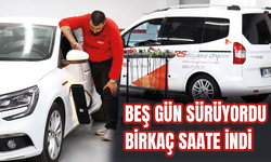 Beş gün sürüyordu birkaç saate indi