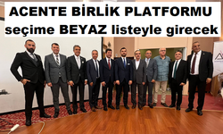 Acente Birlik Platformu seçime beyaz listeyle girecek