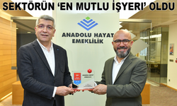 Anadolu Hayat Emeklilik sektörün “En Mutlu İş Yeri” oldu