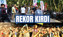 Quick Sigorta Motosiklet Festivali katılımcı rekoru kırdı