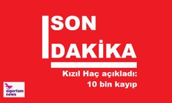 Kızıl Haç açıkladı: 10 bin kayıp!