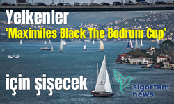Yelkenler ‘Maximiles Black The Bodrum Cup’ için şişecek