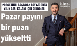 Ray Sigorta pazar payını 1 puan yükseltti