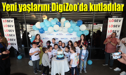 LÖSEV’li çocuklar yeni yaşlarını DigiZoo’da kutladı
