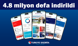 Türkiye Sigorta mobil uygulaması 4.8 milyon kez indirildi