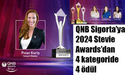 QNB Sigorta’ya 2024 Stevie Awards’tan  4 kategoride 4 ödül