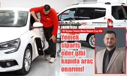 Yemek sipariş eder gibi kapıda araç onarımı!