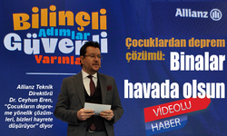 Çocuklardan deprem çözümü: Binalar havada olsun