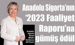 Anadolu Sigorta’nın 2023 Faaliyet Raporu’na gümüş ödül