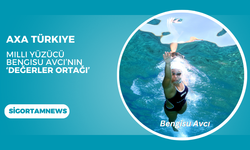 AXA Türkiye Milli Yüzücü Bengisu Avcı’nın  ‘Değerler Ortağı’