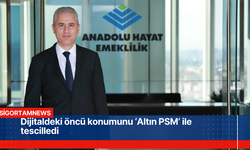 Anadolu Hayat Emeklilik’e ‘Altın PSM’ ödülü