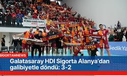 Galatasaray HDI Sigorta Alanya’dan galibiyetle döndü: 3-2