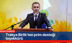 Trakya Birlik’ten prim desteği teşekkürü