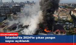 İstanbul’da 2024’te çıkan yangın sayısı açıklandı