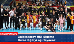 Galatasaray HDI Sigorta Bursa BŞB’yi ağırlayacak