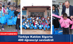 Türkiye Katılım Sigorta 400 öğrenciyi sevindirdi