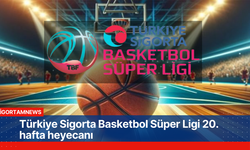 Türkiye Sigorta Basketbol Süper Ligi 20. hafta heyecanı