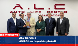 ALC Servis’e ASİAD’tan teşekkür plaketi