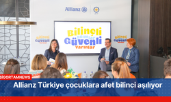 Allianz Türkiye çocuklara afet bilinci aşılıyor