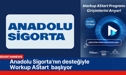 Anadolu Sigorta’nın desteğiyle Workup AStart  başlıyor