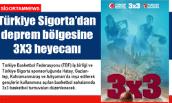 Türkiye Sigorta’dan deprem bölgesine 3X3 heyecanı