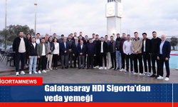 Galatasaray HDI Sigorta’dan veda yemeği