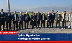 Quick Sigorta’dan Nurdağı’na eğitim yatırımı