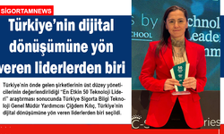 Türkiye Sigorta GMY En Etkin 50 Teknoloji Lideri listesinde