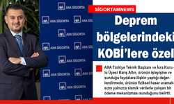 AXA Türkiye’den deprem bölgesindeki KOBİ’lere özel ürün