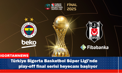 Türkiye Sigorta Basketbol Süper Ligi'nde play-off final serisi heyecanı başlıyor
