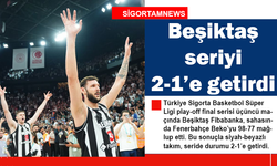 Beşiktaş Fibabanka seriyi 2-1’e getirdi