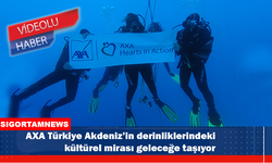 AXA Türkiye Akdeniz’in derinliklerindeki kültürel mirası geleceğe taşıyor