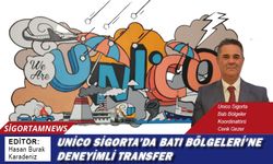Unico Sigorta’da Batı Bölgeleri’ne Deneyimli Transfer