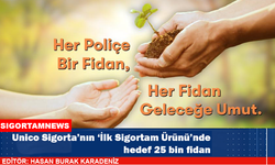 Unico Sigorta’nın ‘İlk Sigortam Ürünü’nde hedef 25 bin fidan