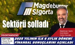 Magdeburger Sigorta 2025’in ilk yarısında sektörü solladı
