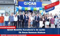 QCAR Mobilite Karadeniz’e de açıldı: İlk liman Samsun Atakum