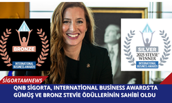 QNB Sigorta, International Business Awards’ta Gümüş ve Bronz Stevie Ödüllerinin Sahibi Oldu