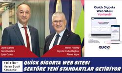 Quick Sigorta Web Sitesi sektöre yeni standartlar getiriyor