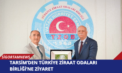 TARSİM’den Türkiye Ziraat Odaları Birliği’ne Ziyaret