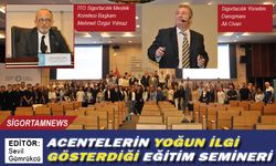 Acentelerin yoğun ilgi gösterdiği eğitim semineri