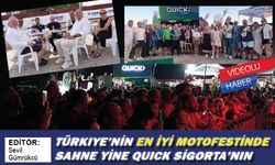 Türkiye’nin en iyi motofestinde sahne yine Quick Sigorta’nın