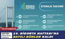14. Sigorta Haftası’na sayılı günler kaldı