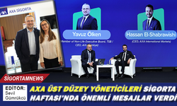 AXA Üst Düzey Yöneticileri Sigorta Haftası’nda Türkiye’ye Gelerek  Önemli Mesajlar Verdiler