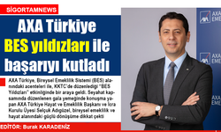 AXA Türkiye BES yıldızları ile başarıyı kutladı